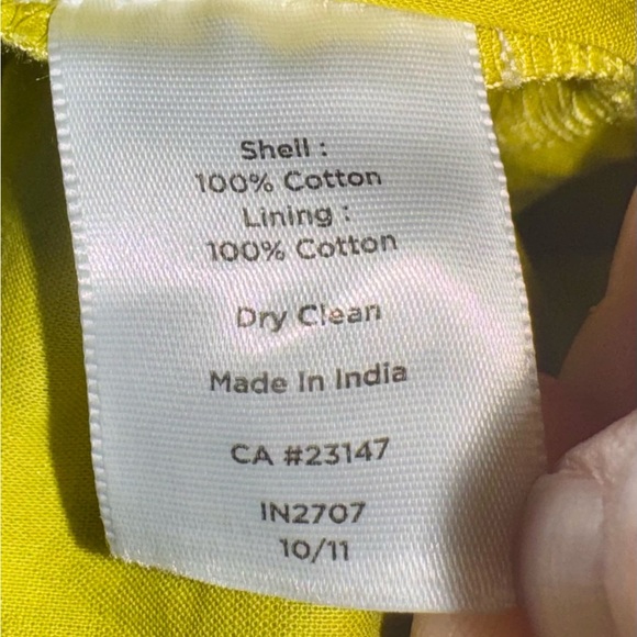 TALBOTS GREEN FLORAL EYELET SKIRT SIZE 12p PETITE - Picture 7 of 9